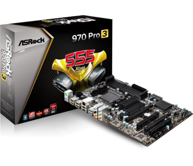 ASRock 970 PRO 3 (970 2xPCI-E DDR3) - 80154 - zdjęcie